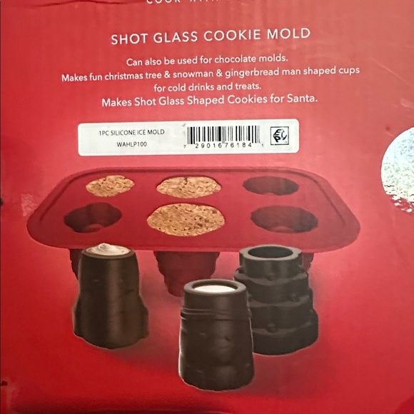 CWC Red Shot Glass Cookie Mold - Picture 2 of 5
